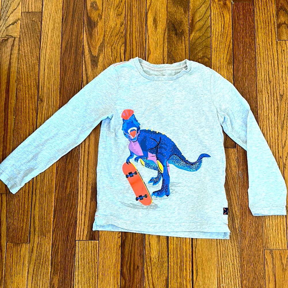 Joules skateboarding dinosaur t-shirt - size 7